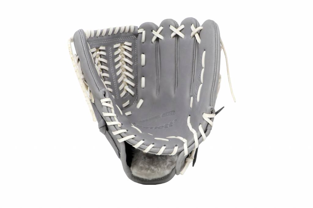 FL-120 gant de baseball cuir haute qualité infield/outfield/pitcher 12", gris clair