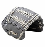 FL-120 gant de baseball cuir haute qualité infield/outfield/pitcher 12", gris clair