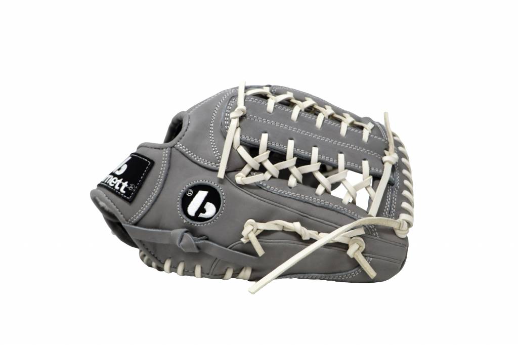 FL-125" gant de baseball cuir haute qualité infield/outfield/pitcher, gris clair