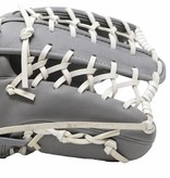 FL-127" gant de baseball cuir haute qualité infield/outfield/pitcher, gris clair