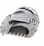 FL-201" gant de baseball cuir haute qualité catcher, gris clair
