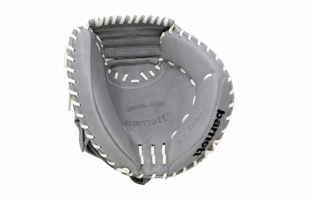 FL-203" gant de softball cuir haute qualité catcher, gris clair