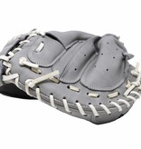 FL-203" gant de softball cuir haute qualité catcher, gris clair