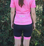 Textile Vélo - Cuissard noir et rose