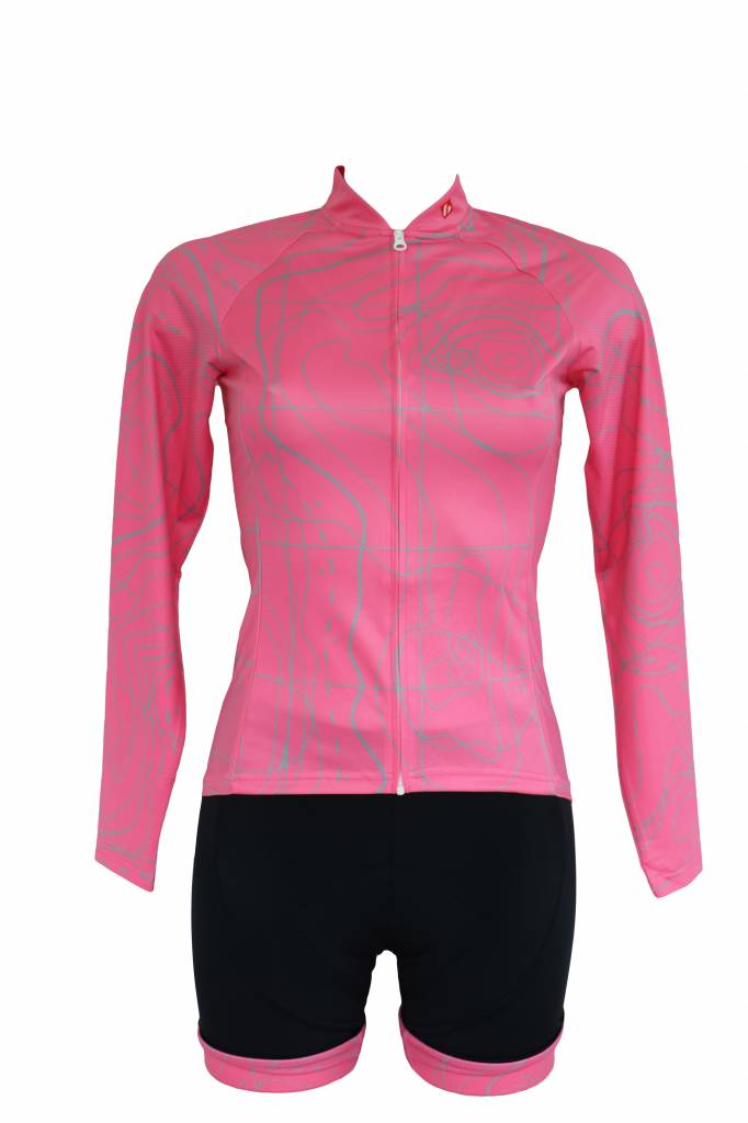 Textile Vélo - Maillot manches longues ROSE