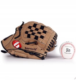 GBSL-3 Kit de baseball gant et balle senior cuir (SL-110, LL-1)