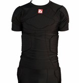 FS-09 T-shirt manches courtes de compression, 4 pièces intégrées, football américain