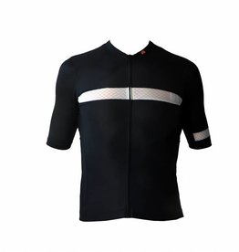 Textile Vélo - Maillot manches courtes noir et blanc