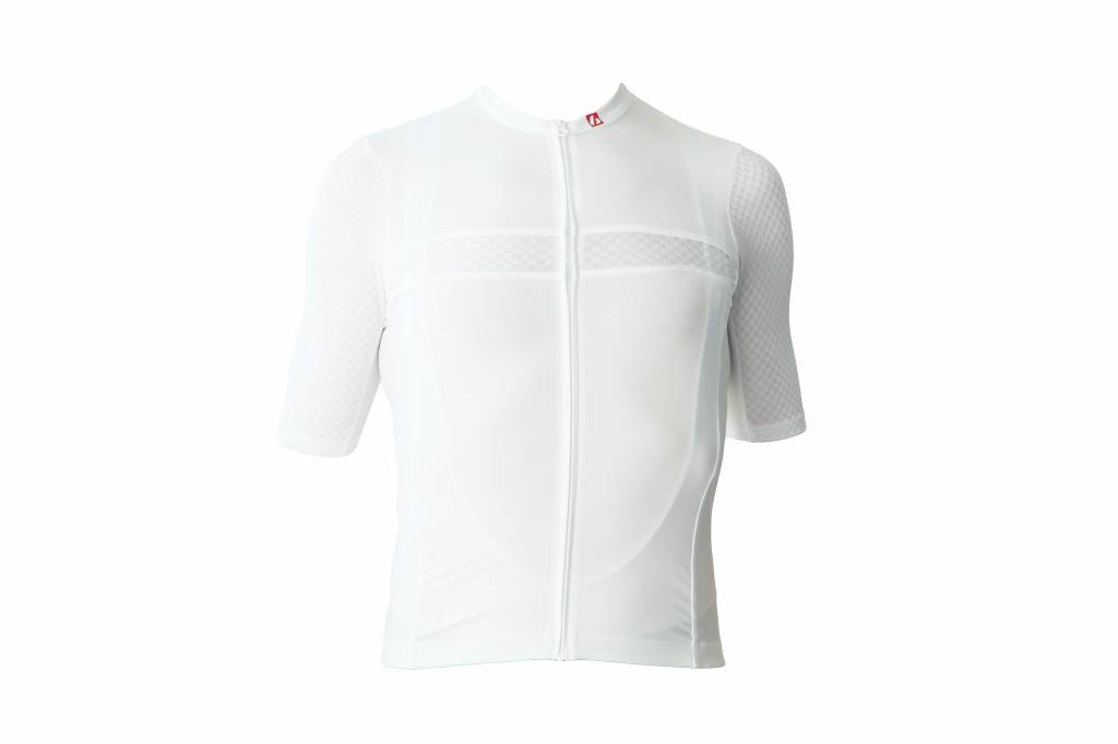 Textile Vélo - Maillot manches courtes blanc