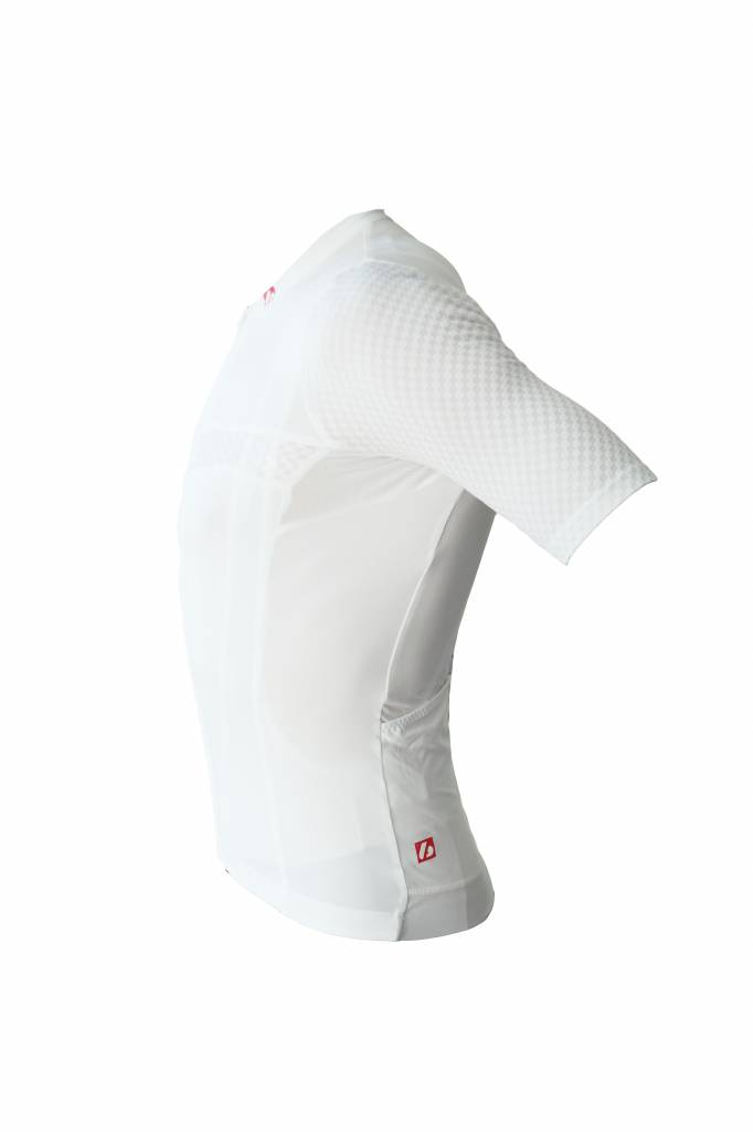 Textile Vélo - Maillot manches courtes blanc