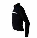 Textile Vélo - Veste manches longues, coupe-vent noir et blanc