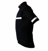 Textile Vélo - Gilet coupe-vent sans manches noir et blanc