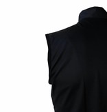 Textile Vélo - Gilet coupe-vent sans manches noir et blanc