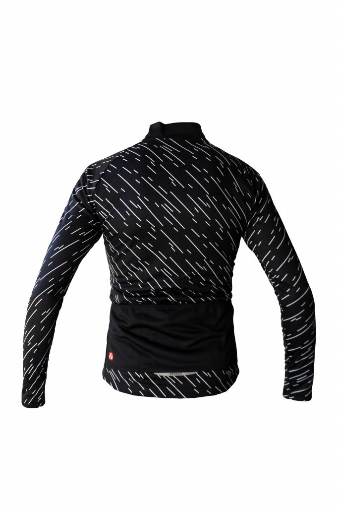 Textile Vélo - Veste manches longues, coupe-vent noir