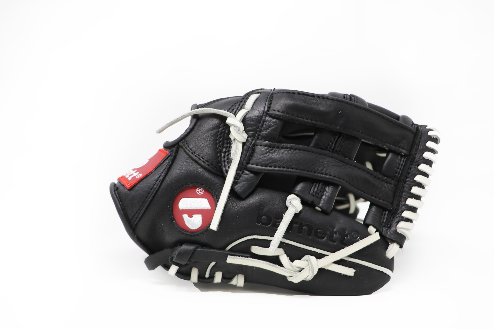 GL-120 gant de baseball cuir de compétition outfield 12", noir