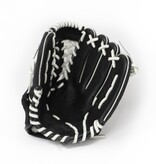 GL-115 gant de baseball cuir de compétition infield 11.5", Noir