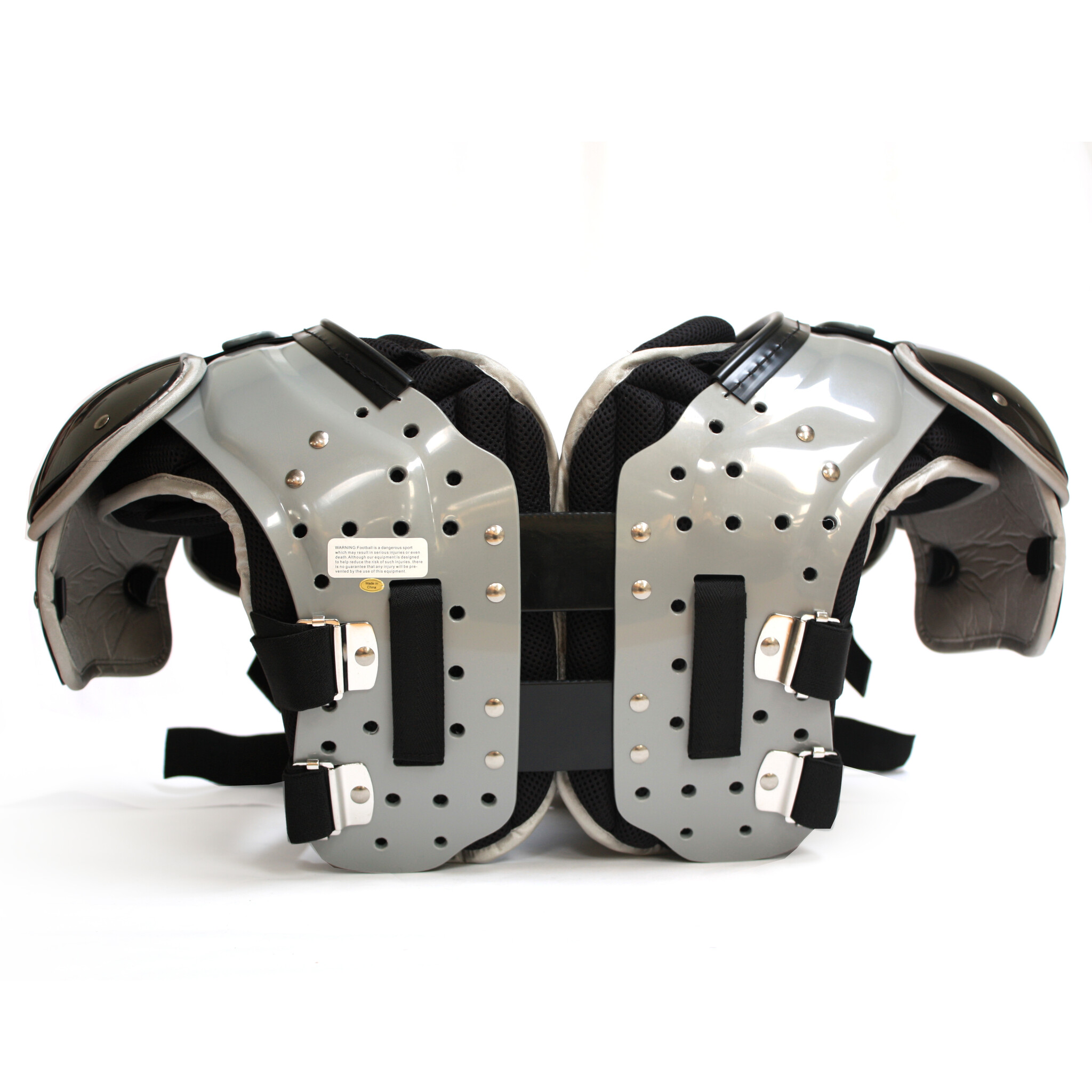 Z-430 II épaulière de football américain Elite light, noir   HB–FB–LB–TE-DL