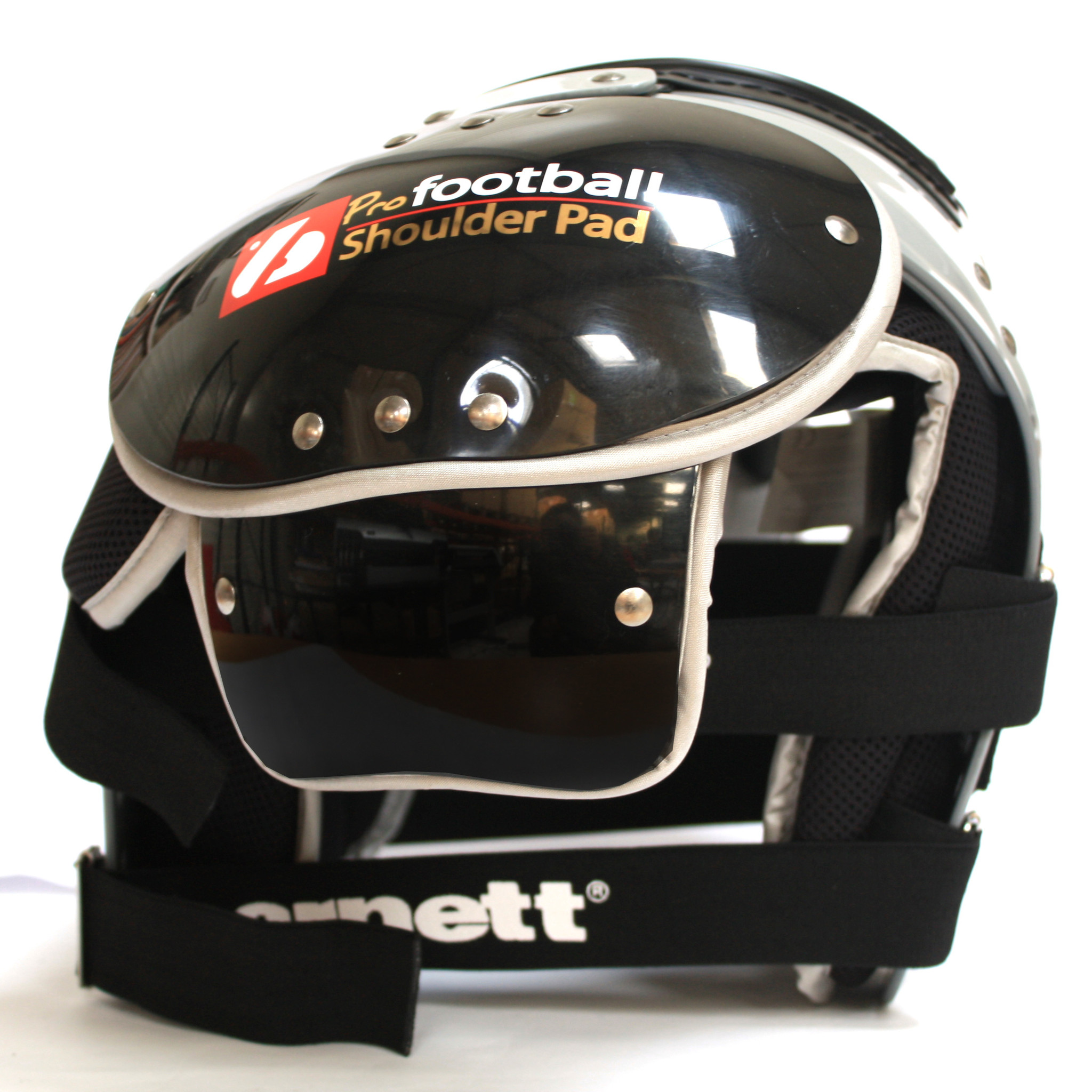 Z-430 II épaulière de football américain Elite light, noir   HB–FB–LB–TE-DL