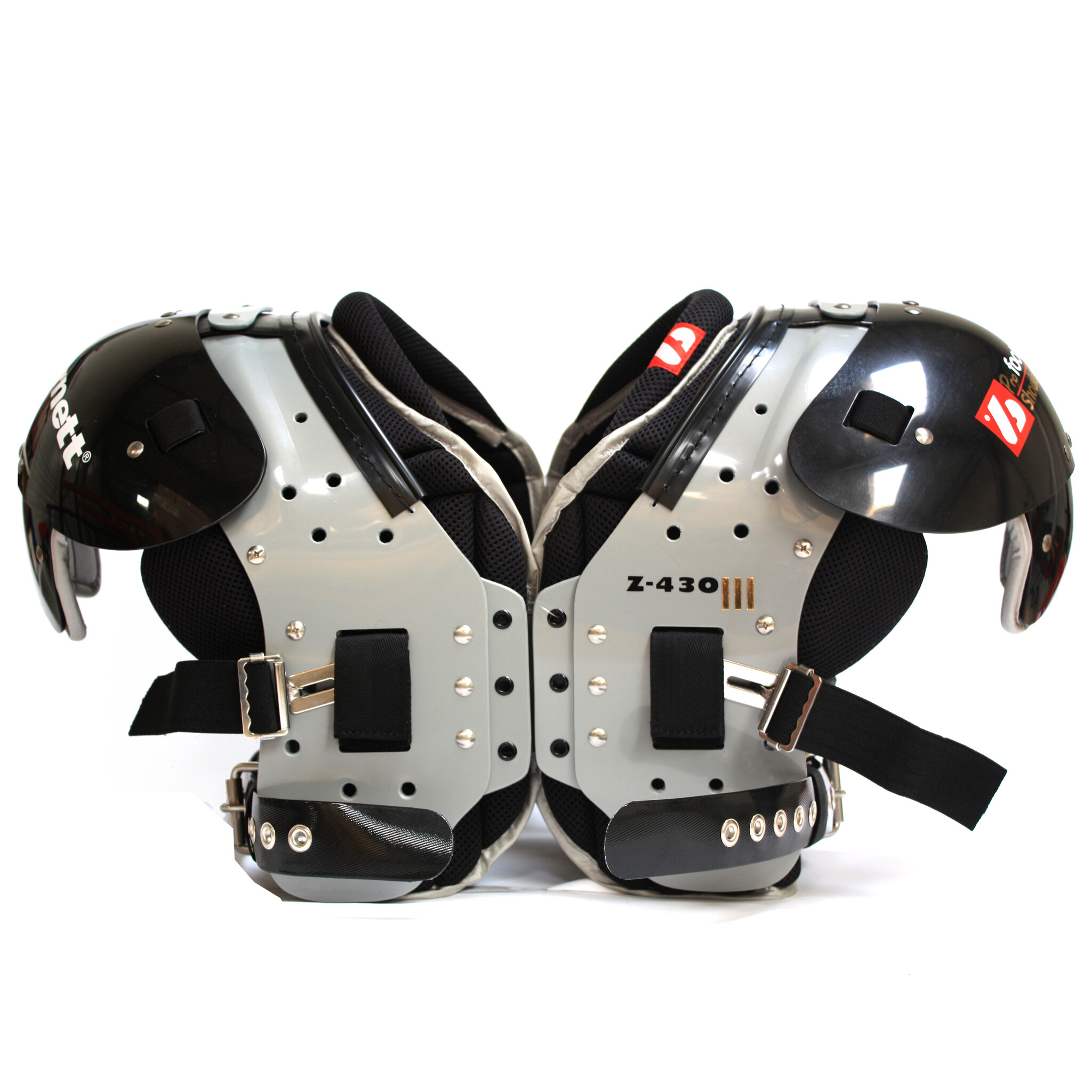 Z-430 III épaulière de football américain Elite light, noir