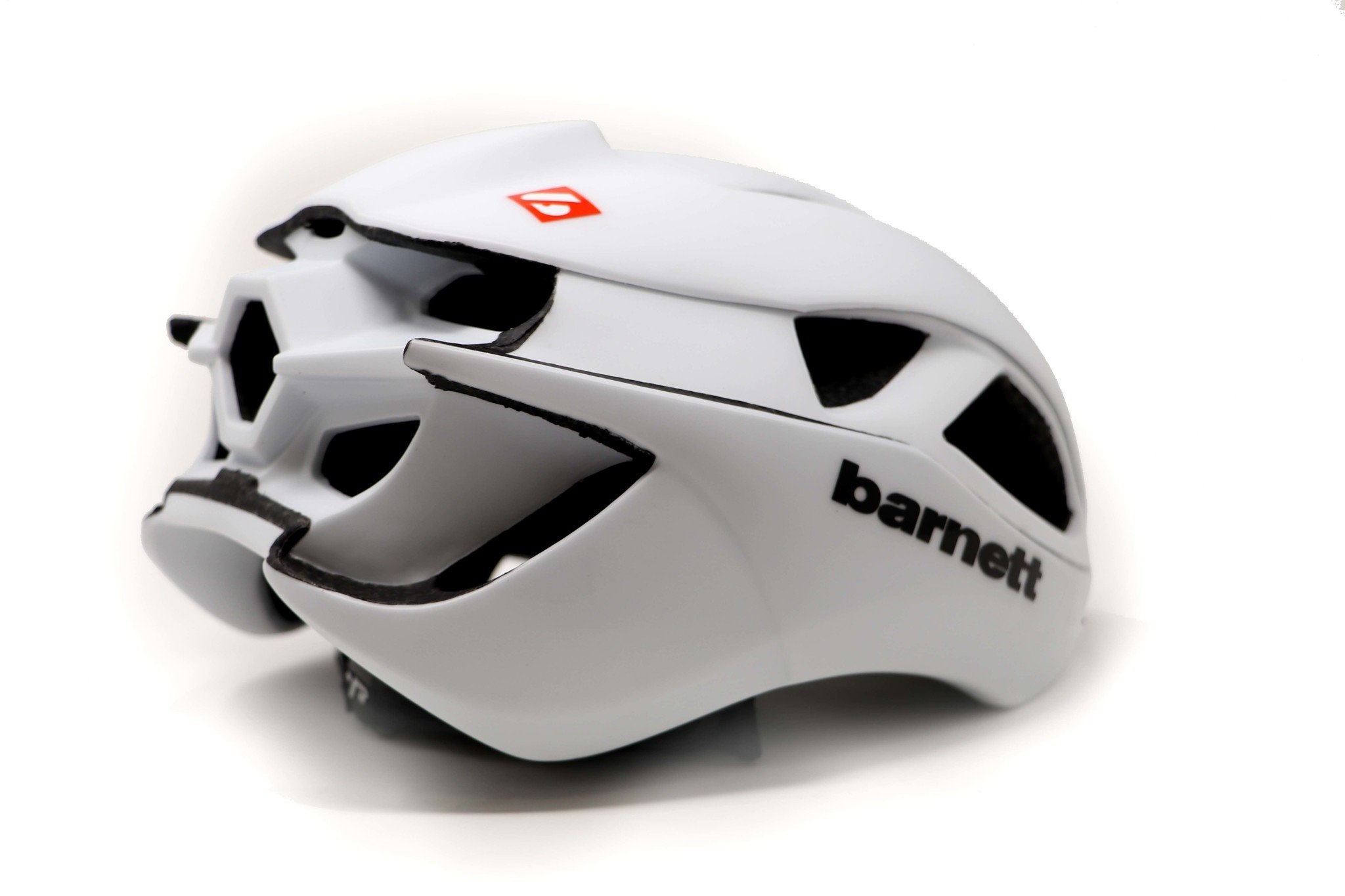 Barnett R1 Casque de vélo et de ski roues BLANC