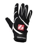 Barnett FRG-03 gants de football américain de pro receveur , RE,DB,RB,  Noir