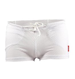 FS-01 Short de compression 3 poches, blanc