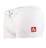 FS-01 Short de compression 3 poches, blanc