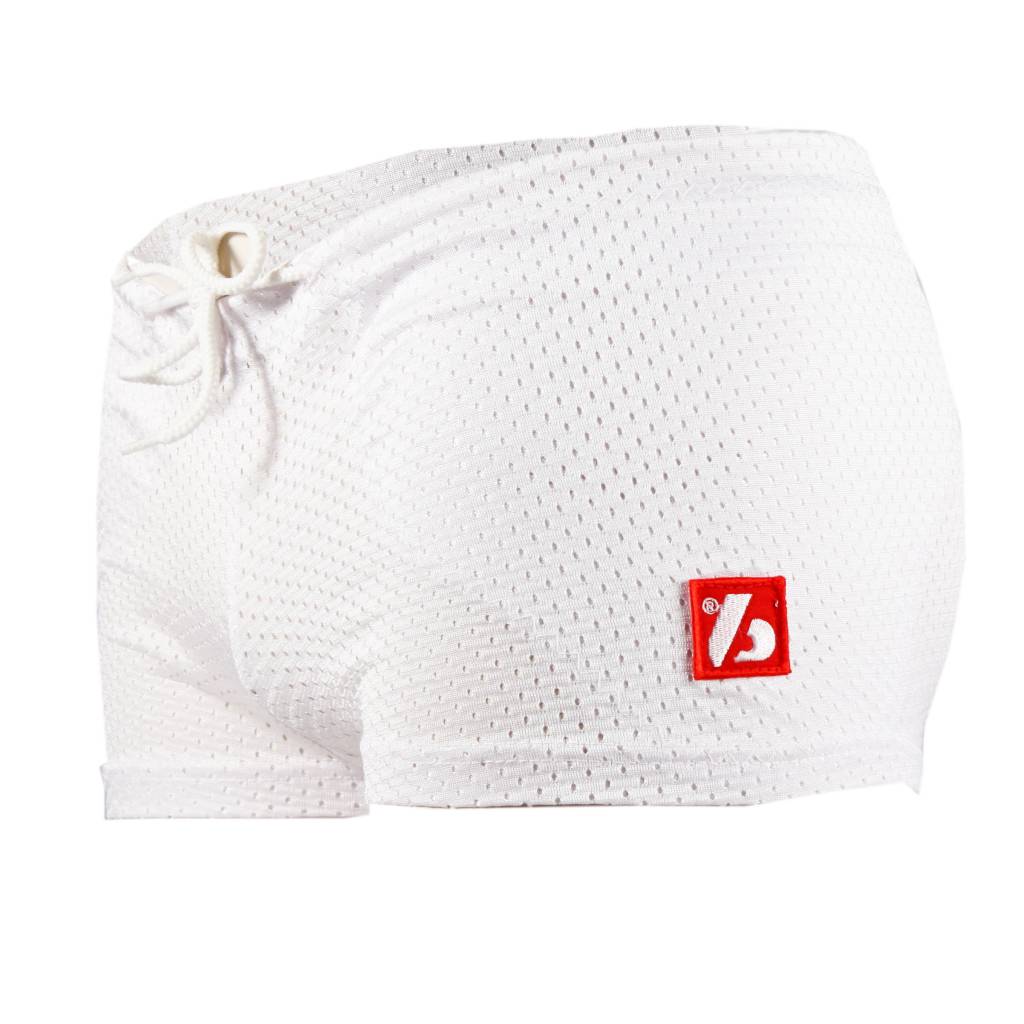 FS-01 Short de compression 3 poches, blanc