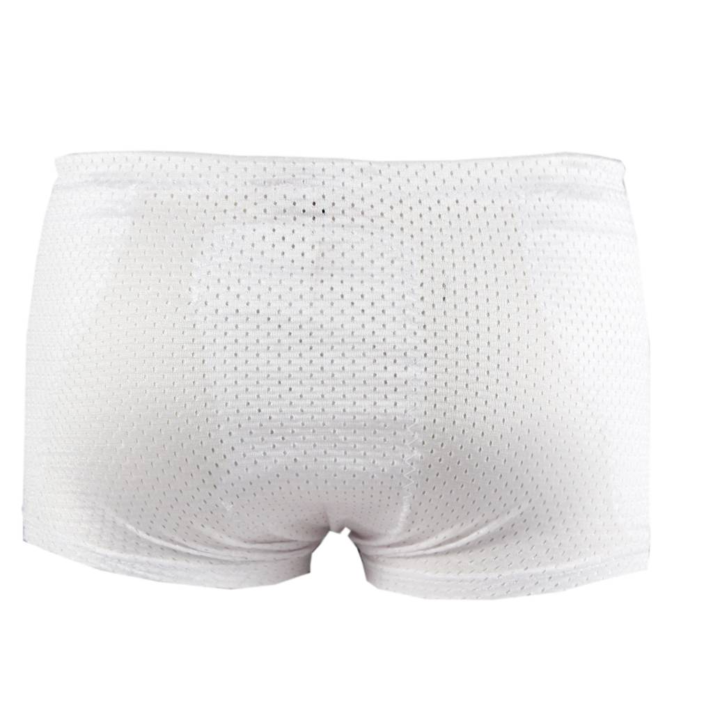 FS-01 Short de compression 3 poches, blanc