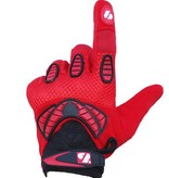 FRG-02 gants de football américain de receveur, Rouge