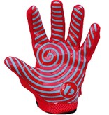 FRG-02 gants de football américain de receveur, Rouge