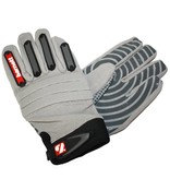 FKG-02 gants de football américain de linebacker, LB,RB,TE, Gris