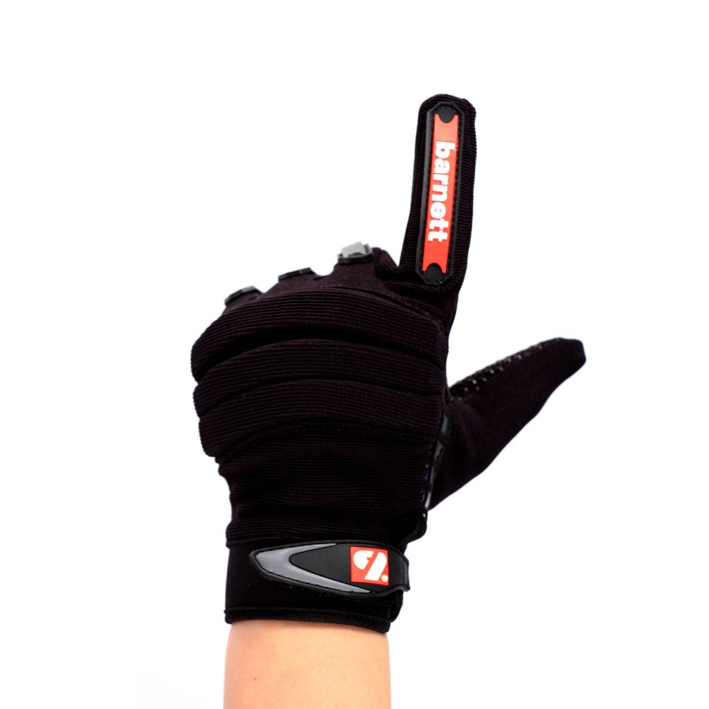 FKG-02 gants de football américain de linebacker, LB,RB,TE, Noir
