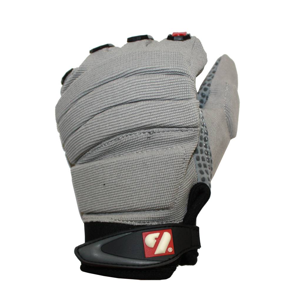 FLG-02 gants de football américain de linemen, OL,DL, Gris