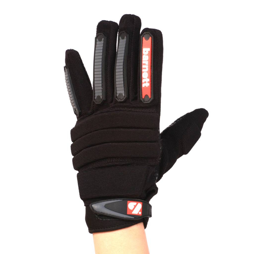 FLG-02 gants de football américain de linemen, OL,DL, Noir