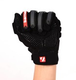 FLG-02 gants de football américain de linemen, OL,DL, Noir