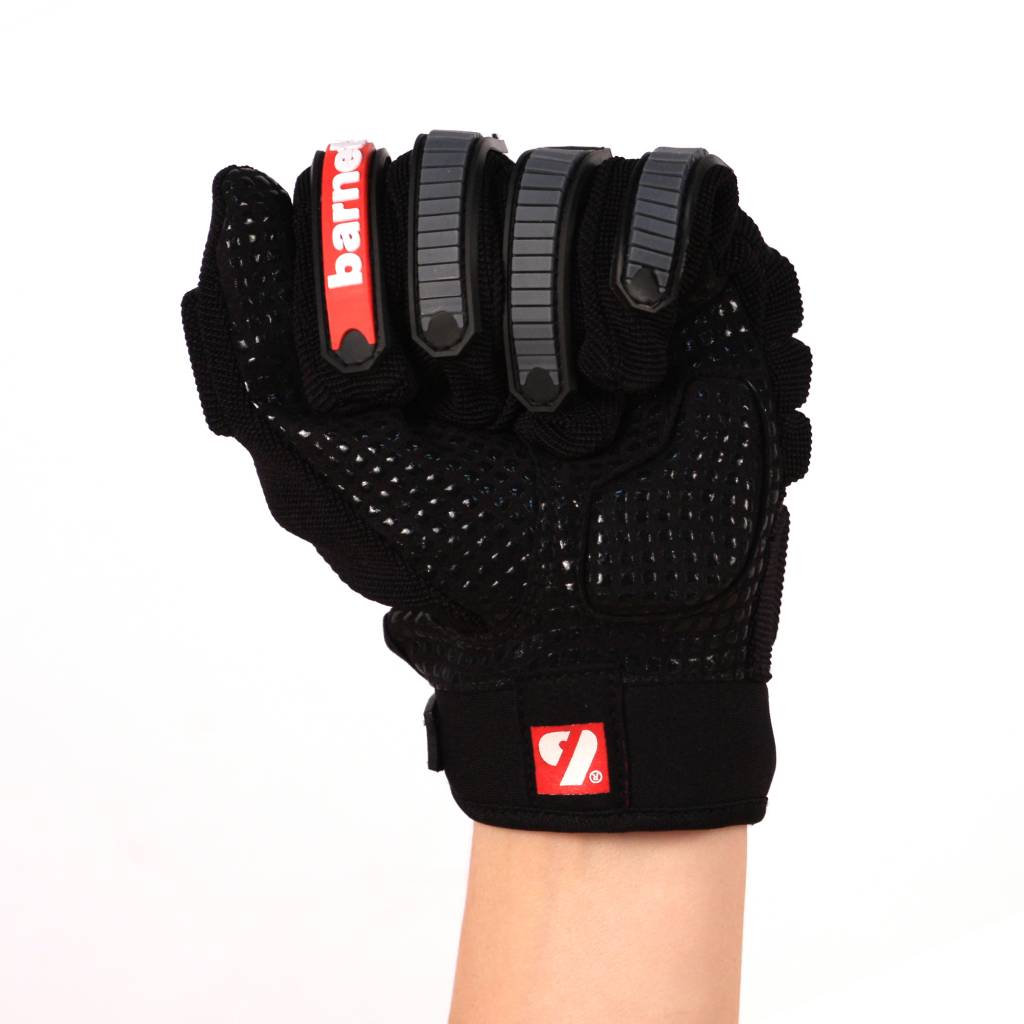 FLG-02 gants de football américain de linemen, OL,DL, Noir