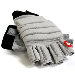 FLGC-02 gants de football américain de linemen fit court, Gris