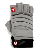 FLGC-02 gants de football américain de linemen fit court, Gris