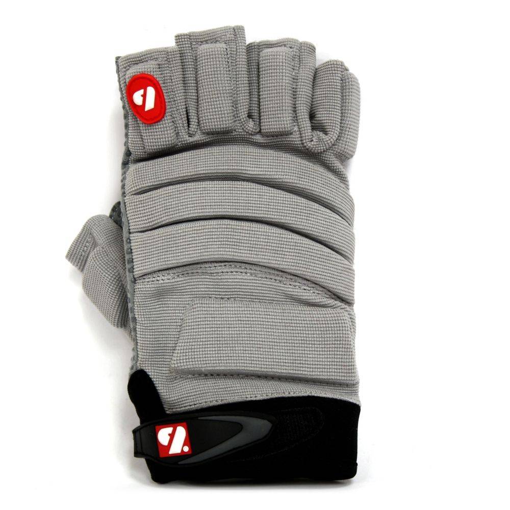 FLGC-02 gants de football américain de linemen fit court, Gris