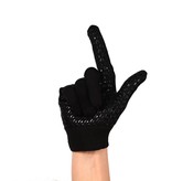 FLGL-02 gants de football américain de coureur , RE,DB,RB, Noir