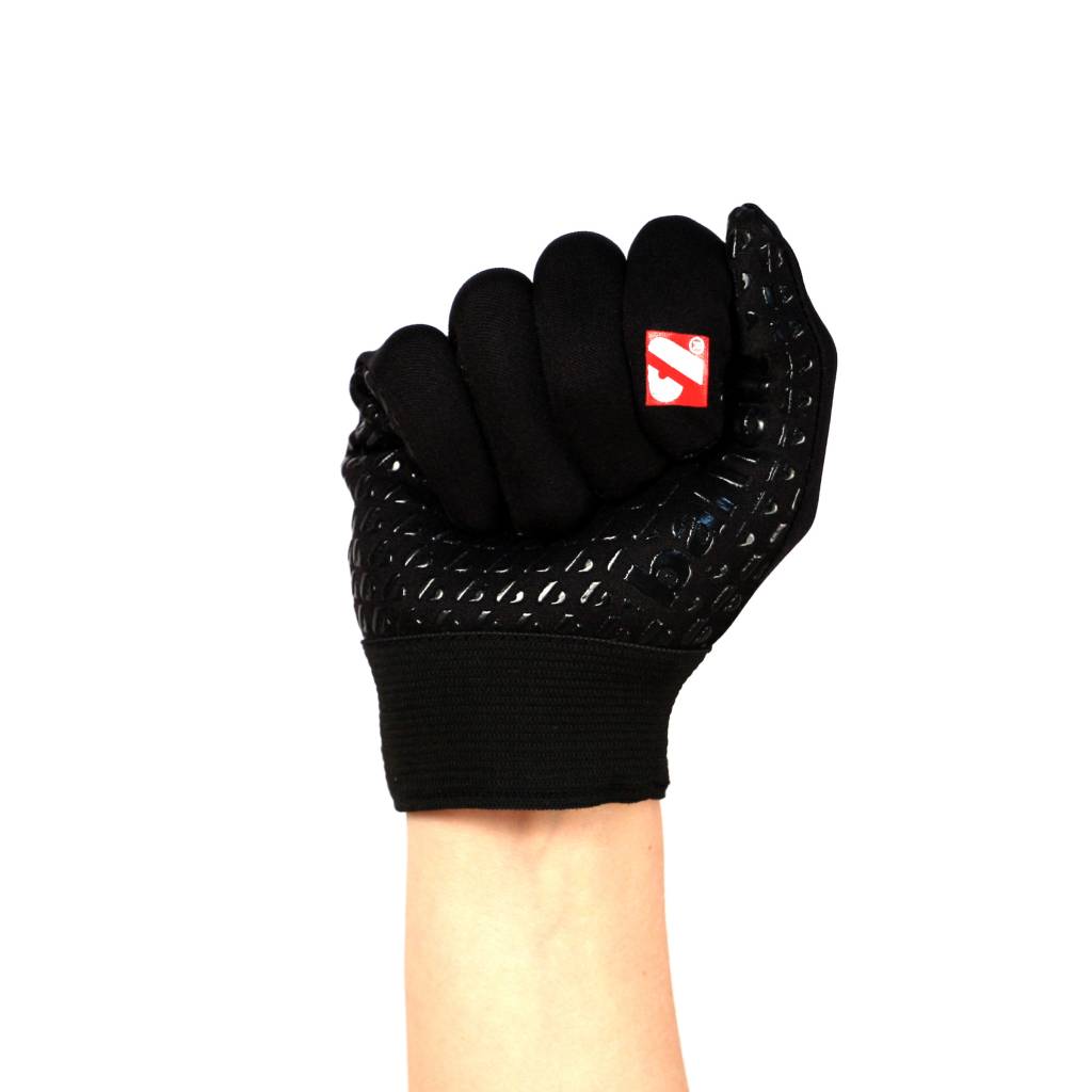 FLGL-02 gants de football américain de coureur , RE,DB,RB, Noir