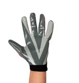 FRG-03 gants de football américain de pro receveur, RE,DB,RB Gris