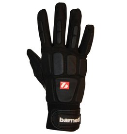 FKG-03 gants de football américain de linebacker pro, LB,RB,TE Noir