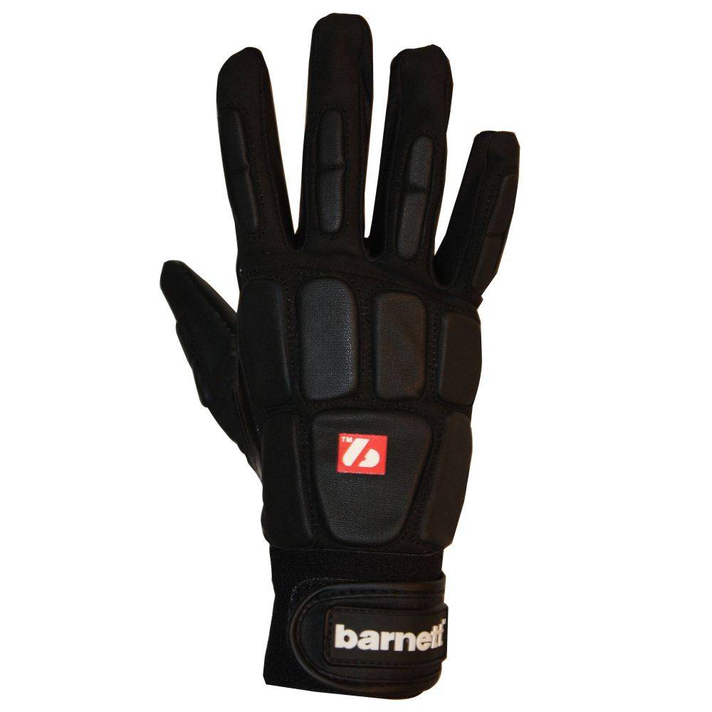 FKG-03 gants de football américain de linebacker pro, LB,RB,TE Noir