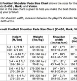 VISION I épaulière de football américain light rb/qb, Noir