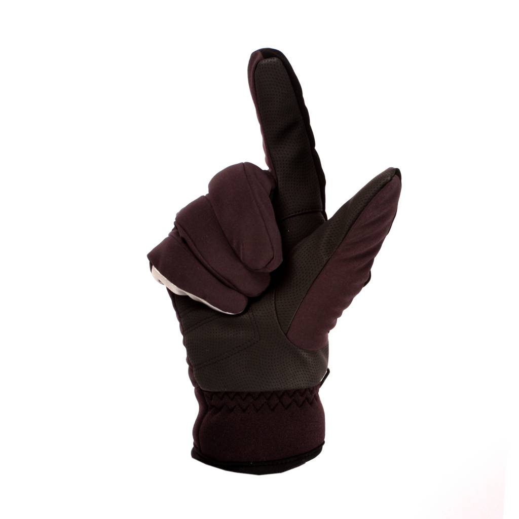 NBG-07 Gant hiver et ski softshell, noir