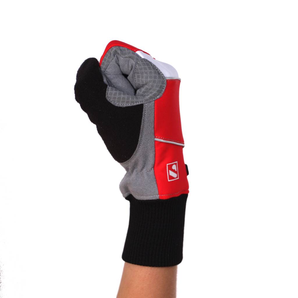 NBG-08 Gants fond polaire -5° à -15°, Rouge