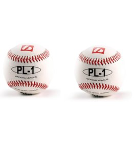 PL-1 Elite match baseball, Size 9" White, 2 pièces