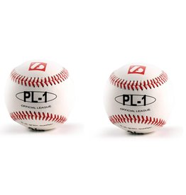 PL-1 Elite match baseball, Size 9" White, 2 pièces